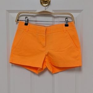 NEW JCrew Chino shorts in orange